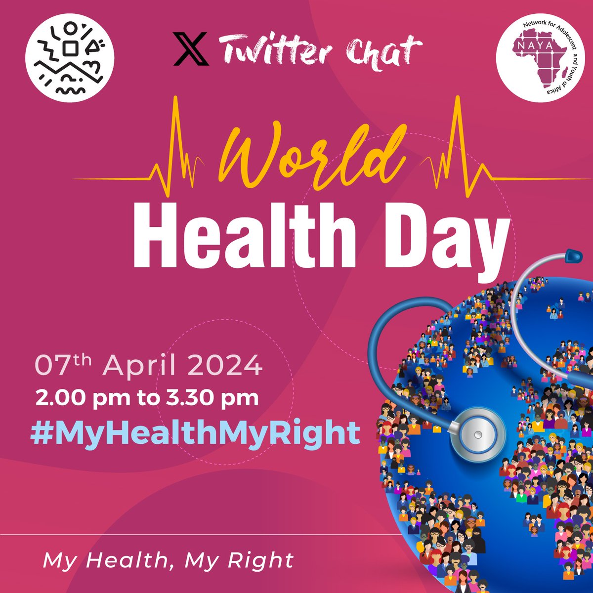 Health and human rights must always go hand in hand. People have a right to healthcare, and to be treated with dignity and respect when they access it. Purpose to be part of this 👇 Chat! #MyHealthMyRight @NAYAKenya @MOH_DHP @WHO