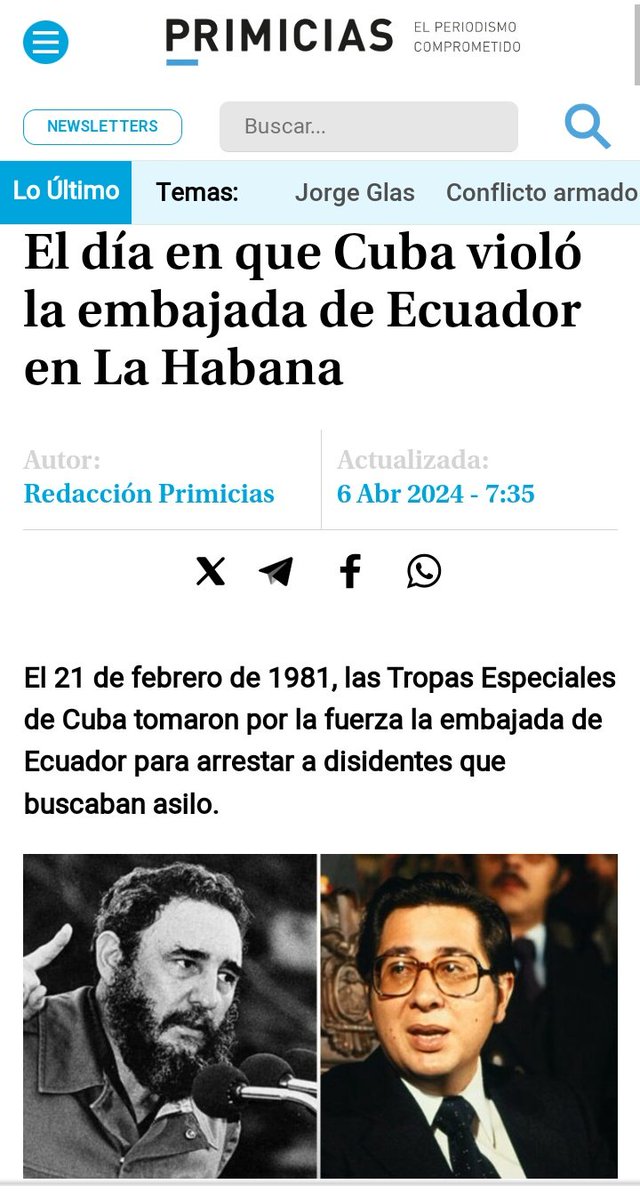 Oops!!!
Lo que Petro y la IZMIERDA no te cuentan . . .
#EmbajadadeMexico 
#IzquierdaMiserable 
#Ecuador
#Mexico