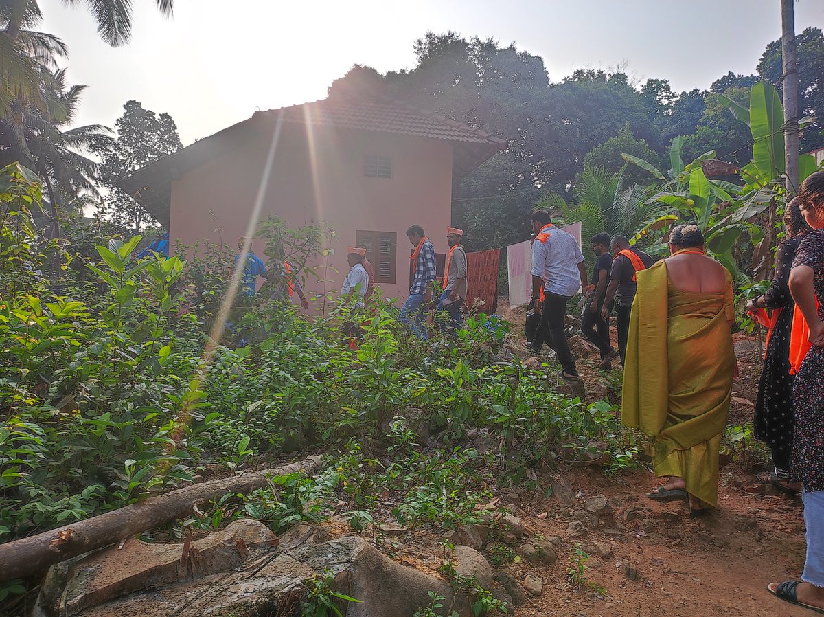 Ground level works for #LokSabhaElections2024. 

Booth Level Door to door Campaigning for @CaptBrijesh's victory in Dakshina Kannada. 

BJP Karyakarta's started the day with new Hope & assured #Captain4DakshinaKannada.