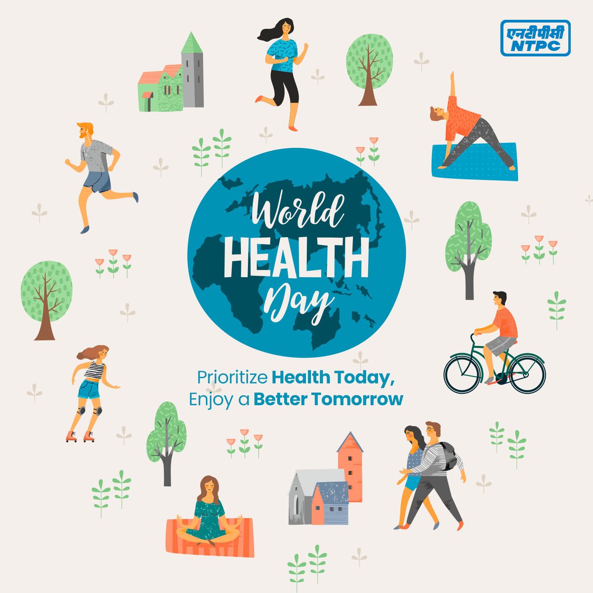 This World Health Day, NTPC reaffirms its commitment to prioritize well-being for a healthier future. Through a spectrum of health programs and community outreach, we are dedicated to foster a brighter tomorrow for all. #WorldHealthDay #MyHealthMyRight #HealthForAll
