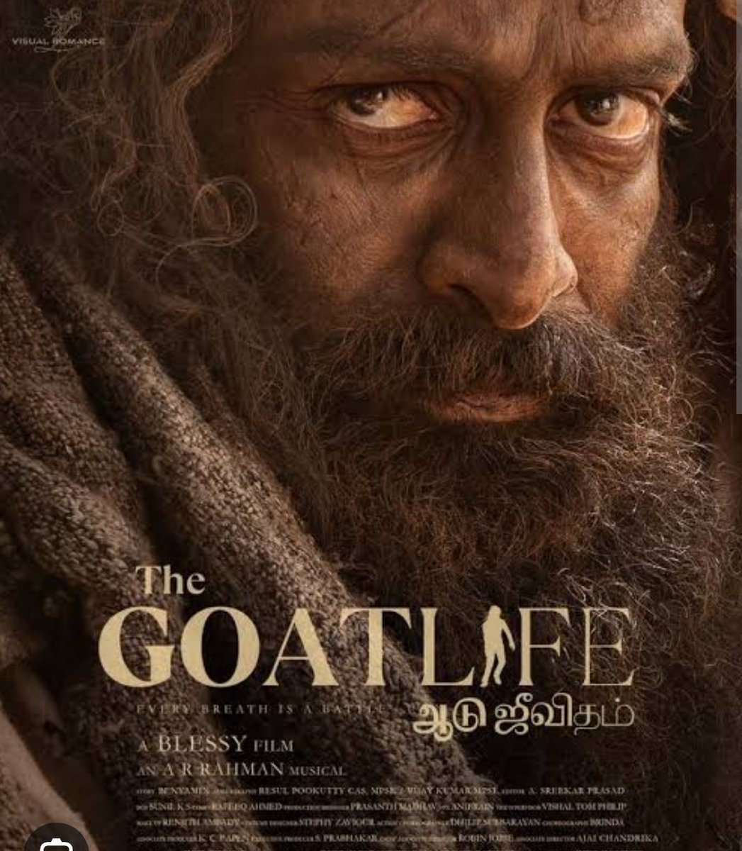 #Goatlife #Aadujeevitham - will go #Oscars @PrithviOfficial @DirectorBlessy

Must watch what a performance man amazed. What a transformation. What a visualation. @PrithviOfficial nothing bigger than this for you to prove. What a performance brother. 'Only felt when will Naajeb's