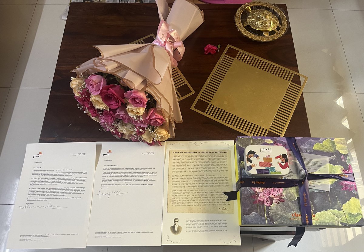 rajeshdhuddu's tweet image. Thanks to #PwC for giving me an opportunity to commence my journey as Partner- Emerging Tech!! #PwCIndia