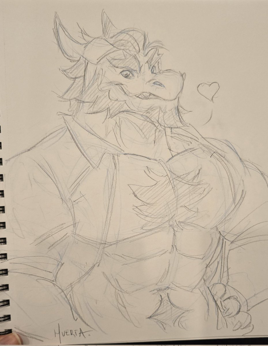 Love this cute Jugger @gamutfeathers drew in my notebook when we hung out last month 💕💕