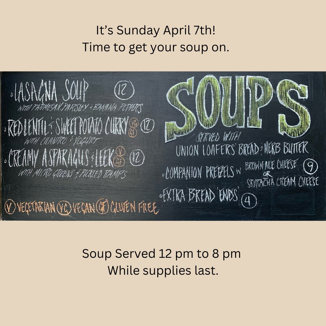 This isn't the last week of Soup Season 2023-2024 but the end is near. We hope you can help us finish this Soup Season strong and make it our best soup season ever!