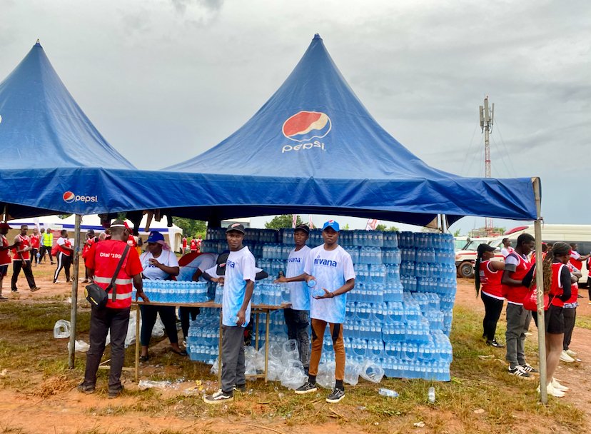 Happening Now: The #KabakaBirthdayRun2024 id officially on! We are ready to keep you fresh and hydrated all the way to the finish line. Let's go💪 #RefreshWithNivana