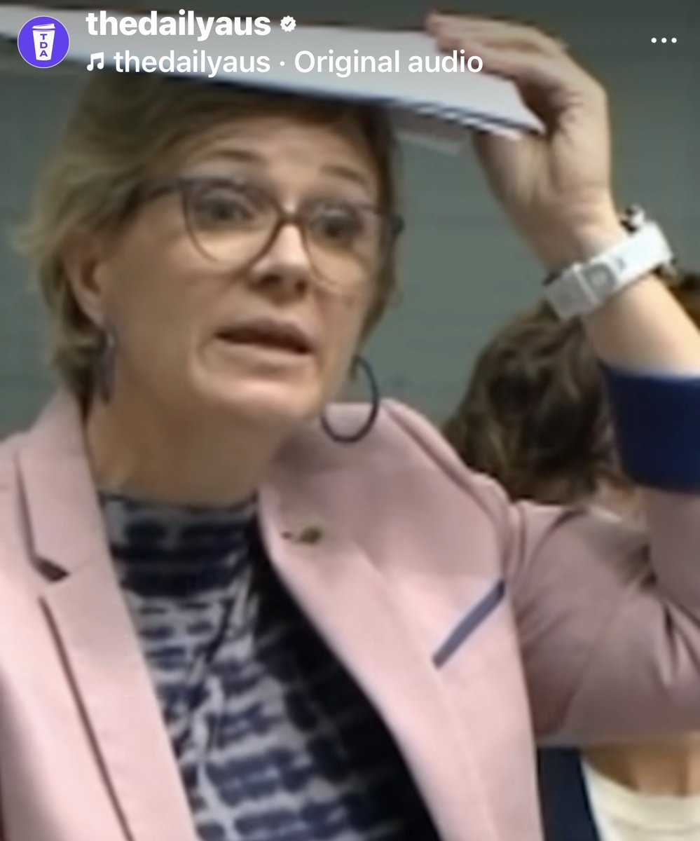 Why do MPs put paper on their head in Parliament?? @thedailyaus explains here:- instagram.com/reel/C5UjBjPvu… #auspol @zalisteggall