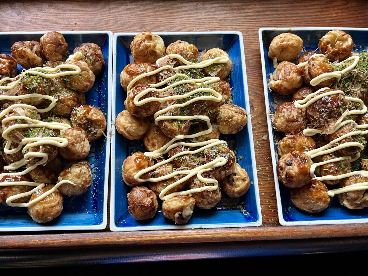 march_purple's tweet photo. 「コロコロしてみた」

合計108個の🐙焼きコロコロしてみた
あやうく腱鞘炎になりそうな稼働率
でも美味しかったからﾖｼ⭕️としよぅ
コツは新鮮な関門蛸とたっぷり魚介出汁

　　#クッキング　#たこ焼き🐙 https://t.co/i7dcmY13Ct