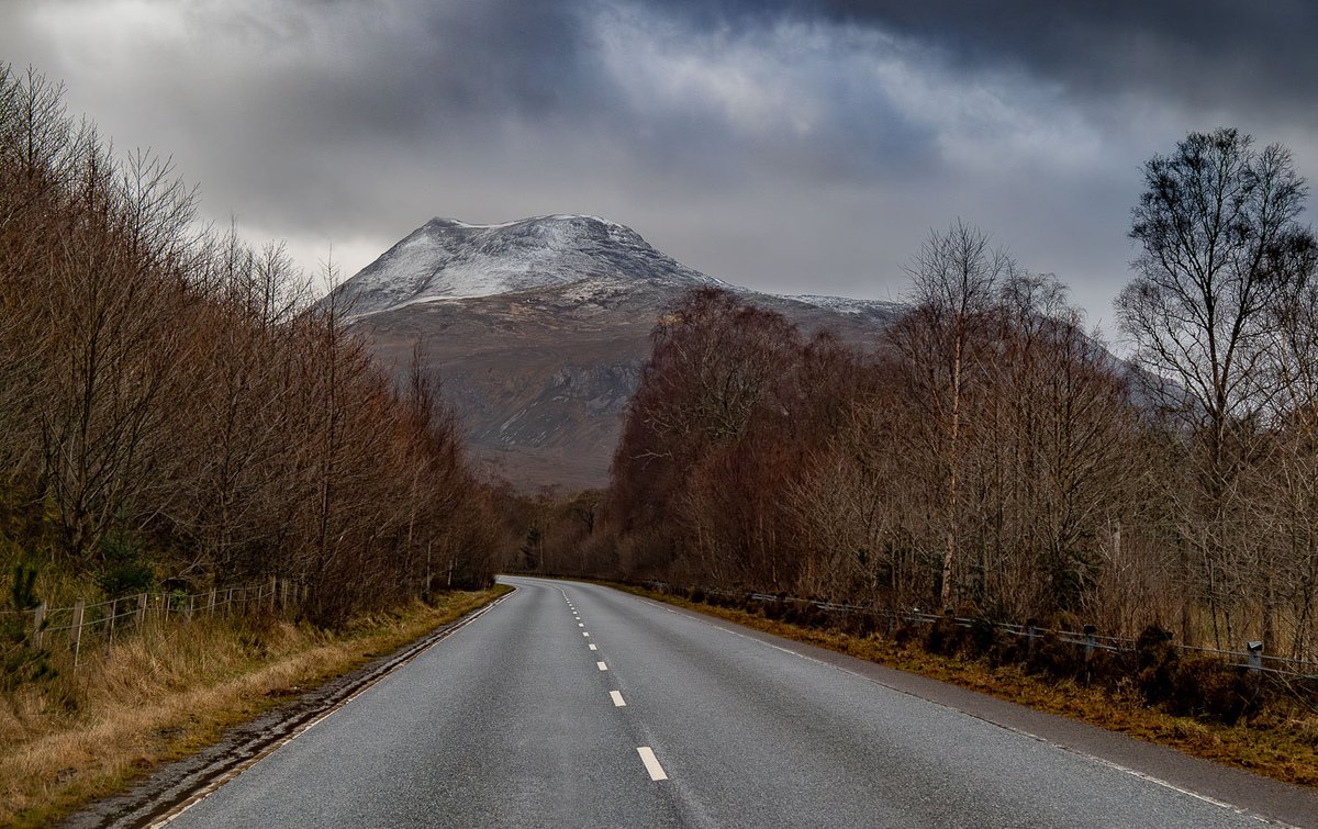 Approaching Kinlochewe.