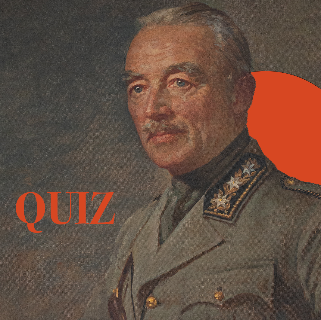 [QUIZ] Le 7 avril 1960 disparaissait le Général Guisan, cet homme populaire, commandant en chef de l’armée suisse durant la 2ème Guerre mondiale. Afin de célébrer les 150 ans de sa naissance, voici un quiz. A vous de jouer![fr.surveymonkey.com/r/T6NGK5R](fr.surveymonkey.com/r/T6NGK5R) #Vaud