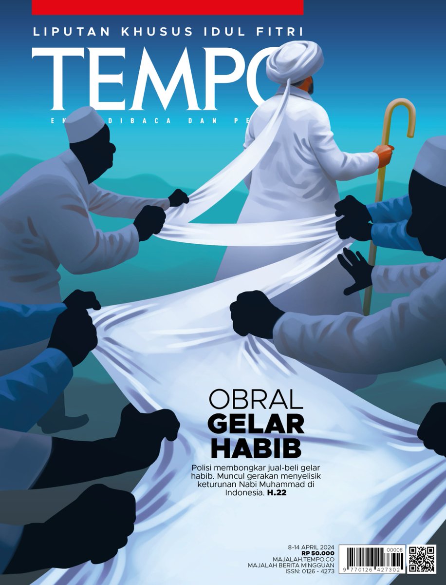 Obral Gelar Habib

Para pedagang Yaman mulai berdatangan ke Indonesia pada abad 12. Delapan abad kemudian terjadi lonjakan kaum Hadrami yang mengklaim sebagai keturunan Nabi Muhammad. 

#MajalahTempo