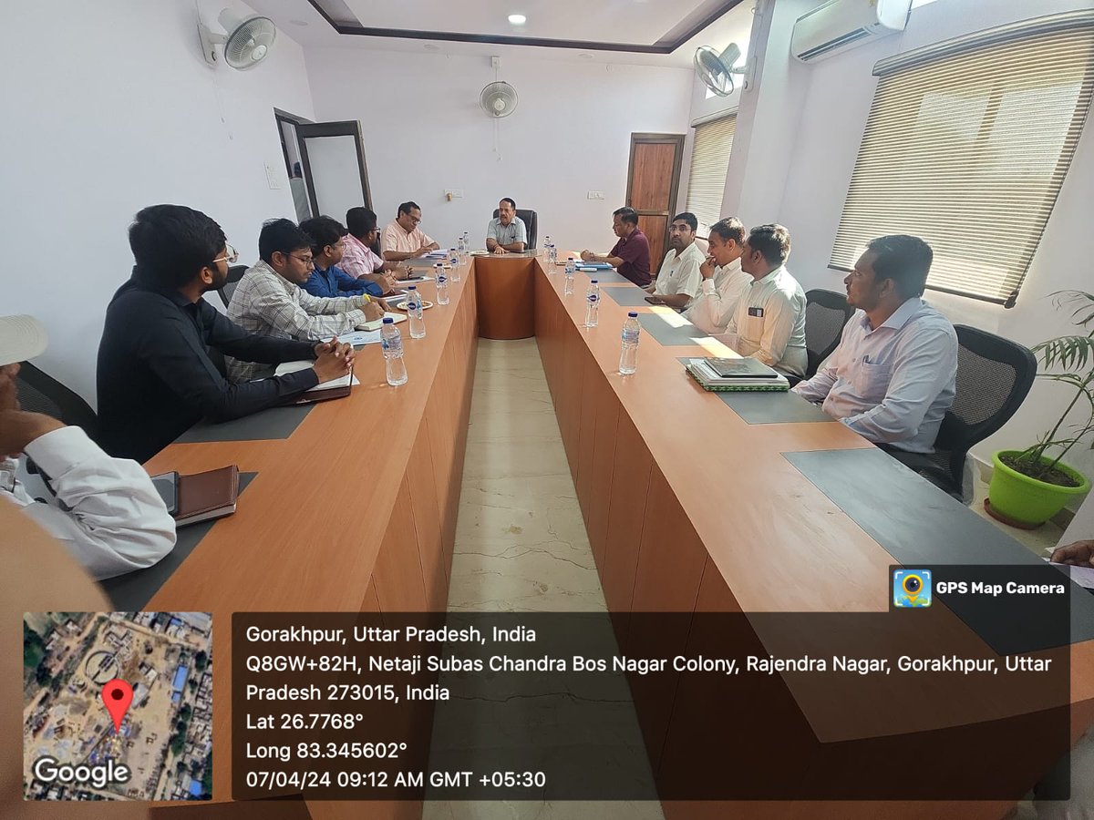 DivisionUpjn's tweet photo. MD Sir, UPJN (Urban)
#Site_Visit 
#Gorakhpur_Works
#AMRUT_2.0 Projects https://t.co/xPGDB4ttKg