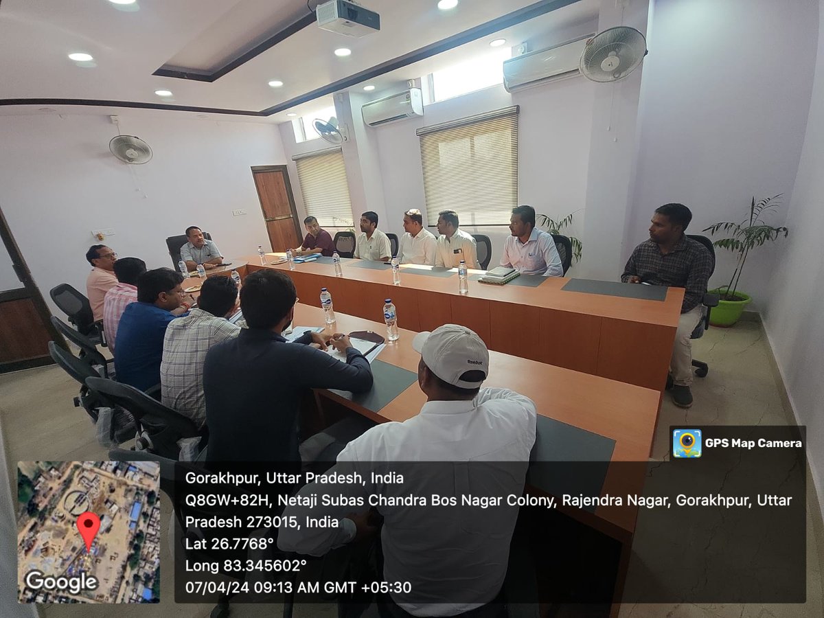 DivisionUpjn's tweet photo. MD Sir, UPJN (Urban)
#Site_Visit 
#Gorakhpur_Works
#AMRUT_2.0 Projects https://t.co/xPGDB4ttKg