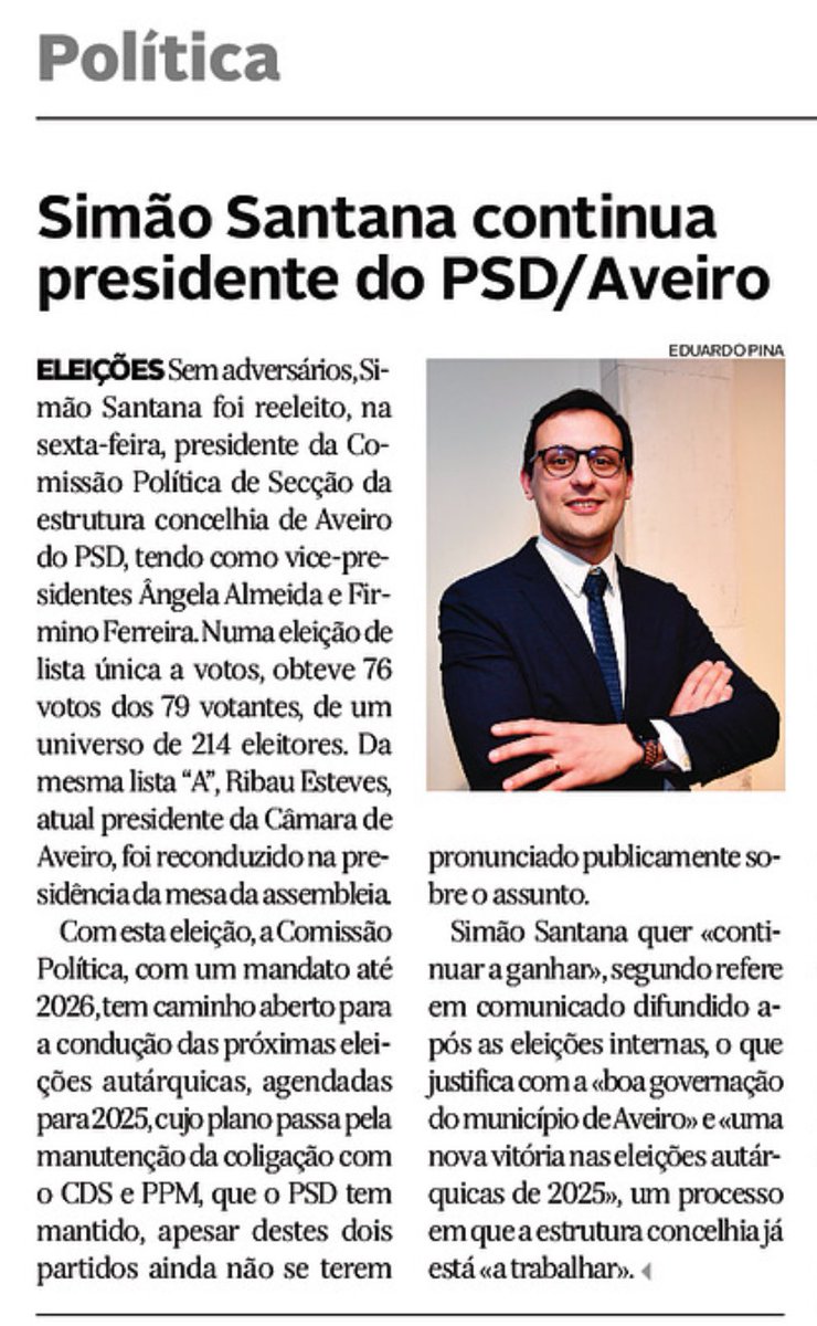 🗞️ Revista de Imprensa

Diário de Aveiro, edição de domingo, 06 de abril de 2024

📣 @simaopsantana continua como Presidente do PSD Aveiro