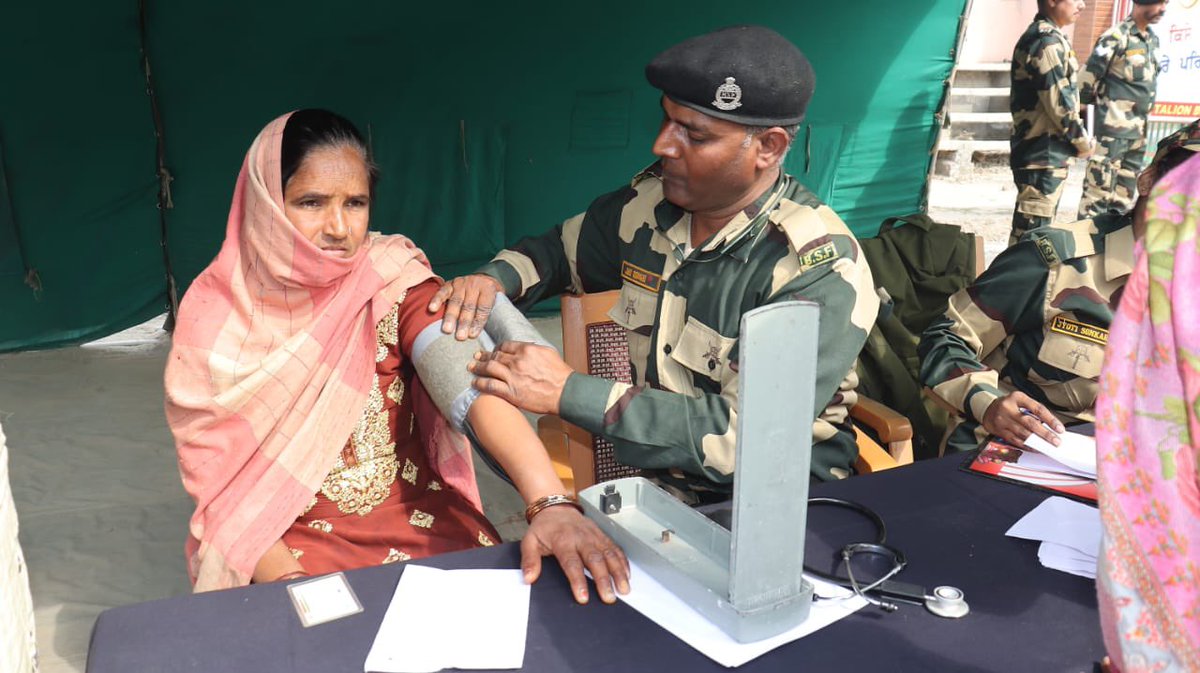 𝐖𝐨𝐫𝐥𝐝 𝐇𝐞𝐚𝐥𝐭𝐡 𝐃𝐚𝐲 𝟐𝟎𝟐𝟒 On #WorldHealthDay, @BSF_Punjab reaffirms its commitment to building healthier, resilient communities and prioritizing preventive care. The theme for this year's World Health Day, 'My health, my right,' emphasizes that access to essential…