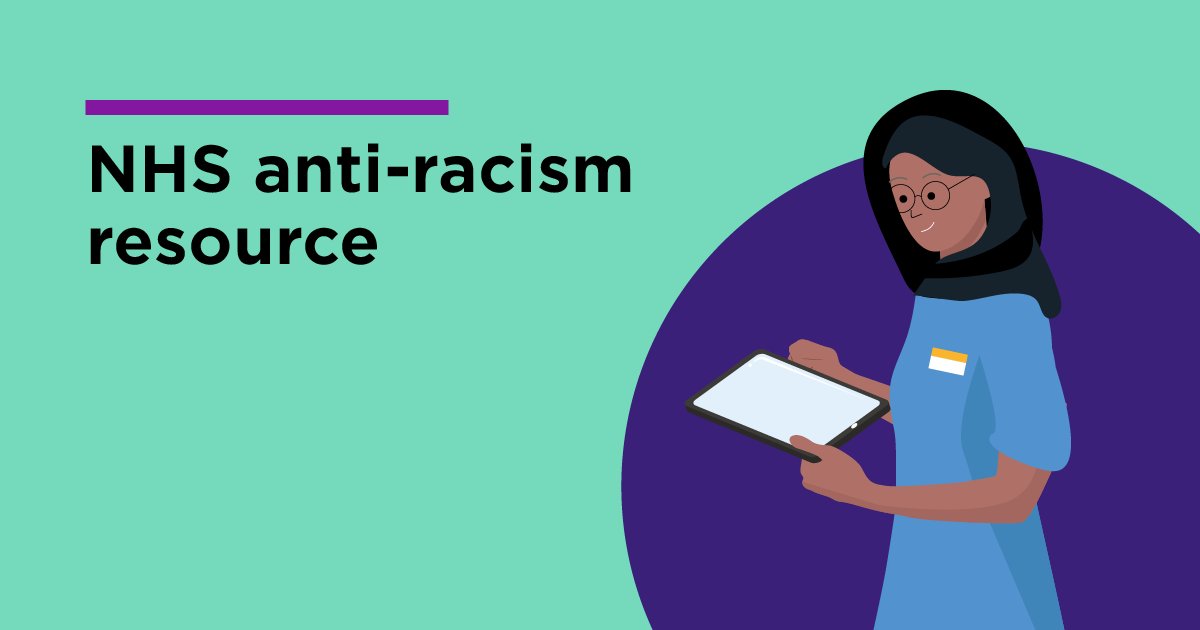 nmcnews's tweet photo. An @NHSEngland resource, in partnership with @NHSConfed and the NMC, is designed to help nurses, midwives and nursing associates in the NHS who experience or witness racism👇 https://t.co/ZZoHU5xv5l https://t.co/rl88bynRHF