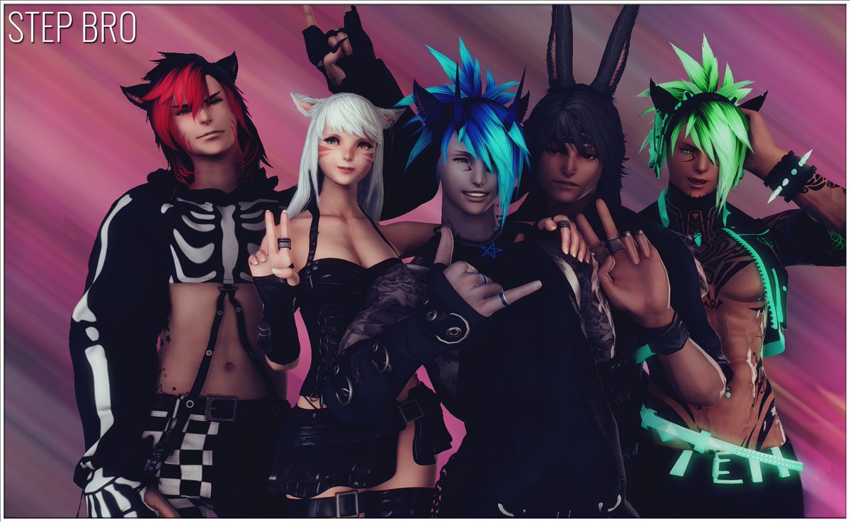 StepBroFFXIV's tweet photo. Having a great time over at #DV8OpenL8 https://t.co/fG5muWzYRk