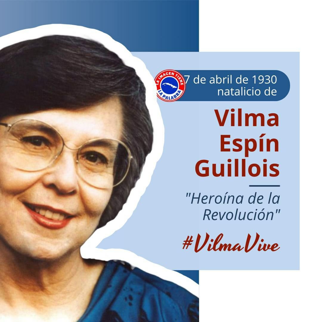 #VilmaEspín dejó una huella indeleble en varias generaciones de cubanos y, especialmente, en las mujeres, por cuya emancipación y desarrollo luchó toda su vida. #VilmaVivePorSiempre #DPSGranma #CubaViveEnSuHistoria