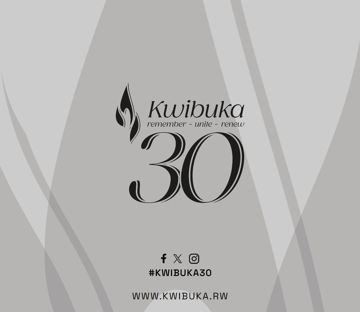 “Remember-unite-renew.” #Kwibuka30