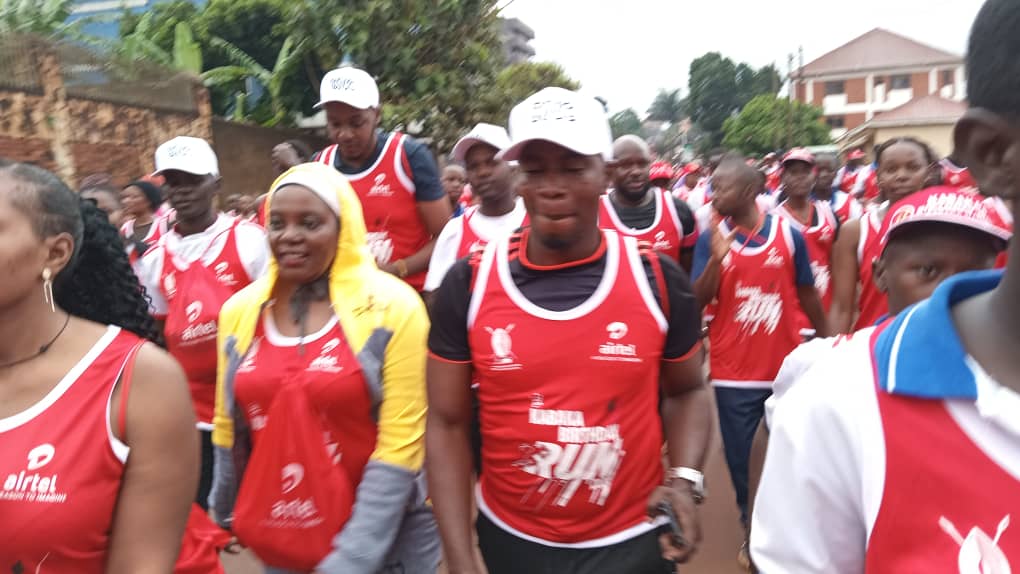 PHOTOS 📸: Hundreds of Thousands of Ugandans have today taken part in the #KabakaBirthdayRun2024 at Lubiri Mengo, with the run flagged off by Nnaalinya Lubuga on behalf of the Kabaka. Among those who participated in the run are Bazzukulu under @onc_nrm led by Admin Dr Mariam