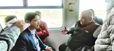 General Manager (GM) Northern Railways Shobhan Chaudhuri has directed Udhampur-Srinagar-Baramulla Rail Link (USBRL) project authorities to closely monitor all balance works, particularly within the Srinagar-Sangaldan section. #JammuKashmir