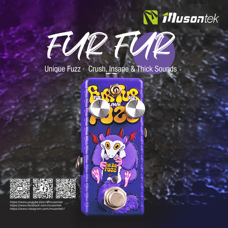 realRoxtone's tweet photo. Musontek FURFUR 
Unique Fuzz · Crush I Insane I Thick Sounds
● A fuzz sound unlike FF, TB and Muff
● Discrete circuit (no op - amps)
● Three distinct EQ options for different styles
● The Body control
● Bias control - turned fully clockwise, it mutates into a distortion https://t.co/KaCZ1l0YT1