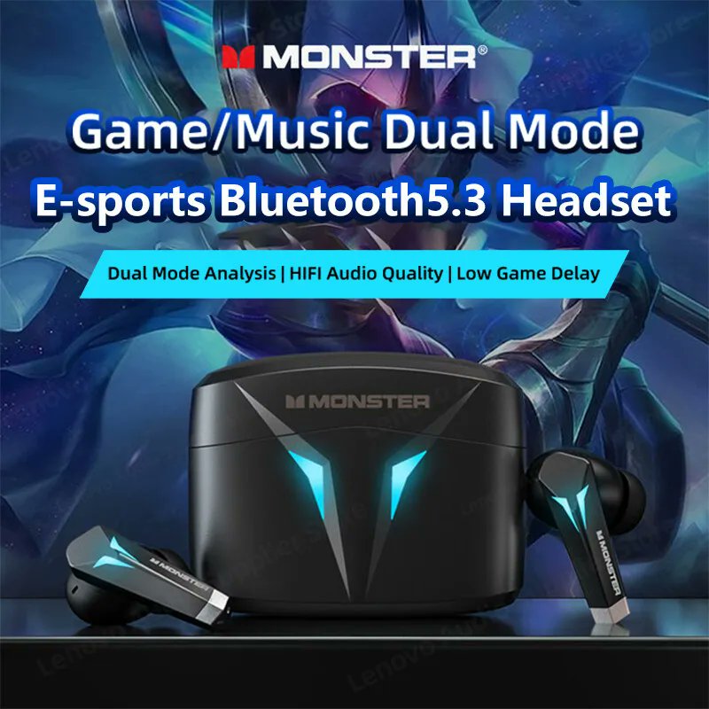 Buy link-alli.pub/6xj2zb
Original Monster XKT06 Sports Gaming Noise Reduction Earbuds 2023 New Bluetooth 5.2 Earphones TWS #WirelessHeadphones.
#JapanGP