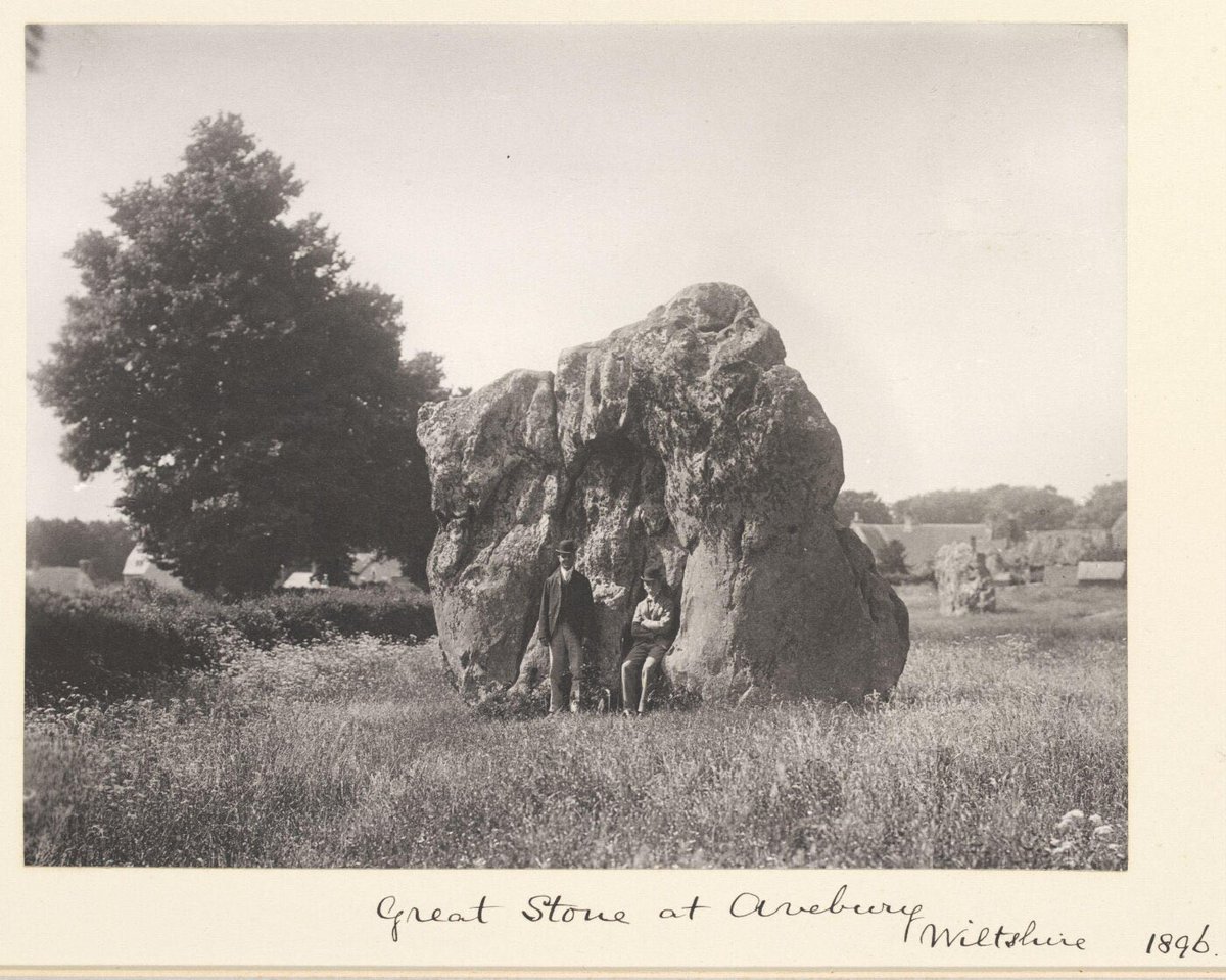 Avebury, National Photographic Record and Survey by Sir Benjamin Stone (1896) #StandingStoneSunday
