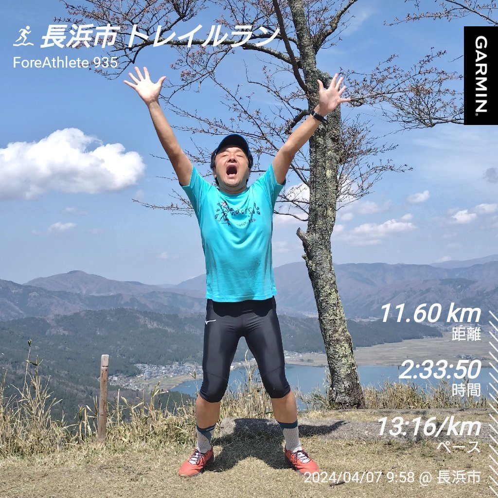 murdar_s's tweet photo. 余呉湖周辺トレラン練習会終了しました。
#賎ヶ岳
#余呉湖
#CloudVenture
#On
#Onfriends
#garmin #beatyesterday https://t.co/Fw8UEP3NmE