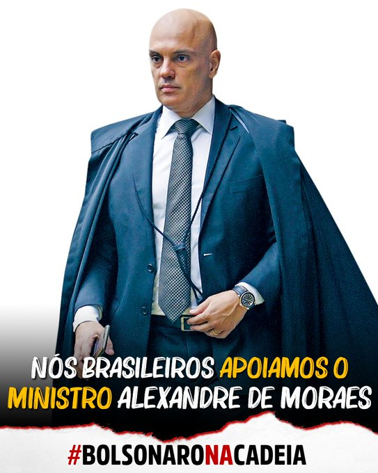 Musk  vai "dar um tapinha" e se acalmar.
Se estiver muito ruim pra vc, vaza logo. 
Pra q ficar sofrendo?
O resto? É BOLSONARO NA CADEIA!

Xandão . Moraes . Patético . Elon Musk . Paulo Figueiredo . Se o X . Caso o Twitter . Copacabana . Manaus . Brasil Paralelo . Monark . Gleisi.
