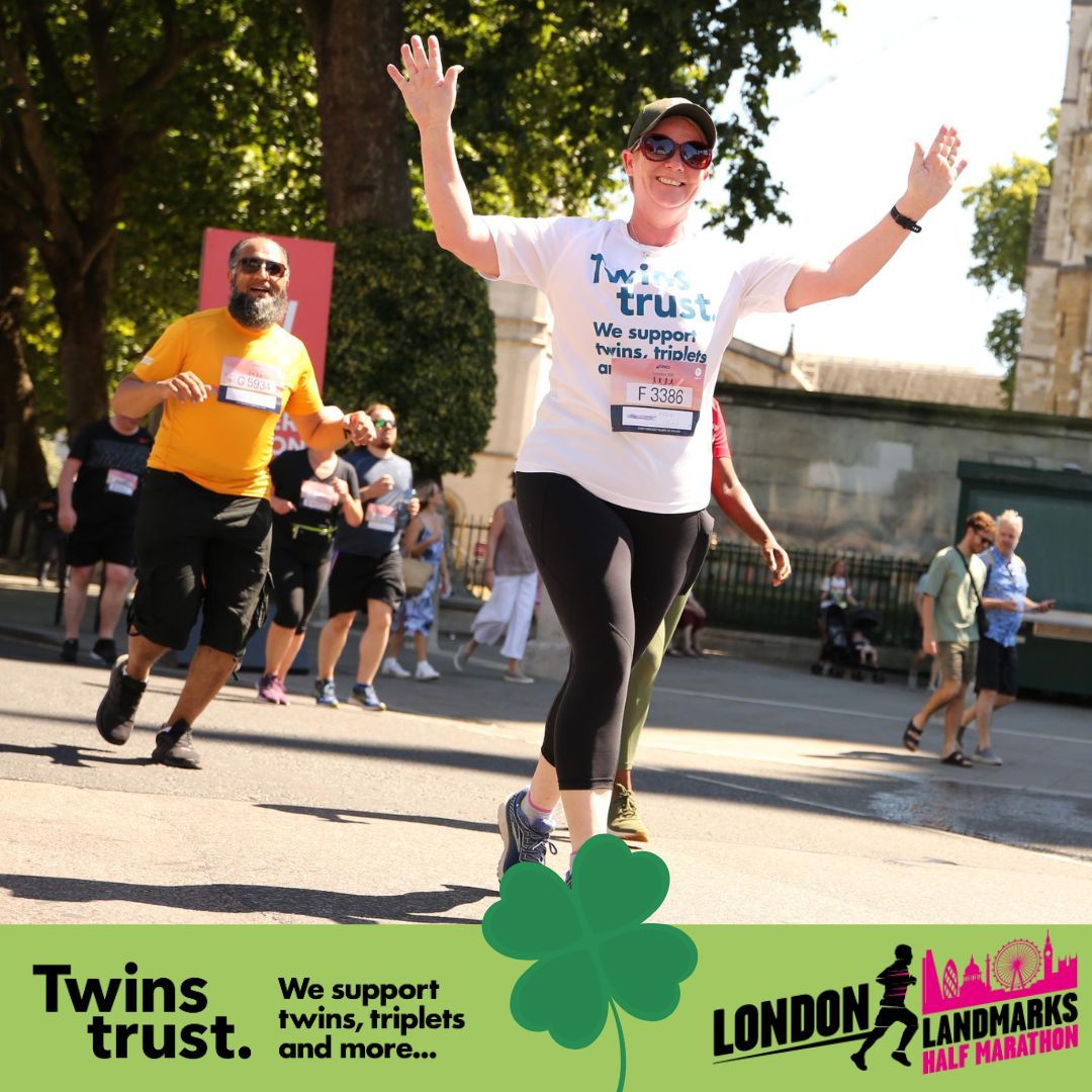 Good luck to all our runners taking part in the London Landmarks Half Marathon today! 🍀 #LondonLandmarksHalf #LLHM #LondonLandmarksHalf2024 #LondonLandmarks #LLHM2024 #TwinsTrust
