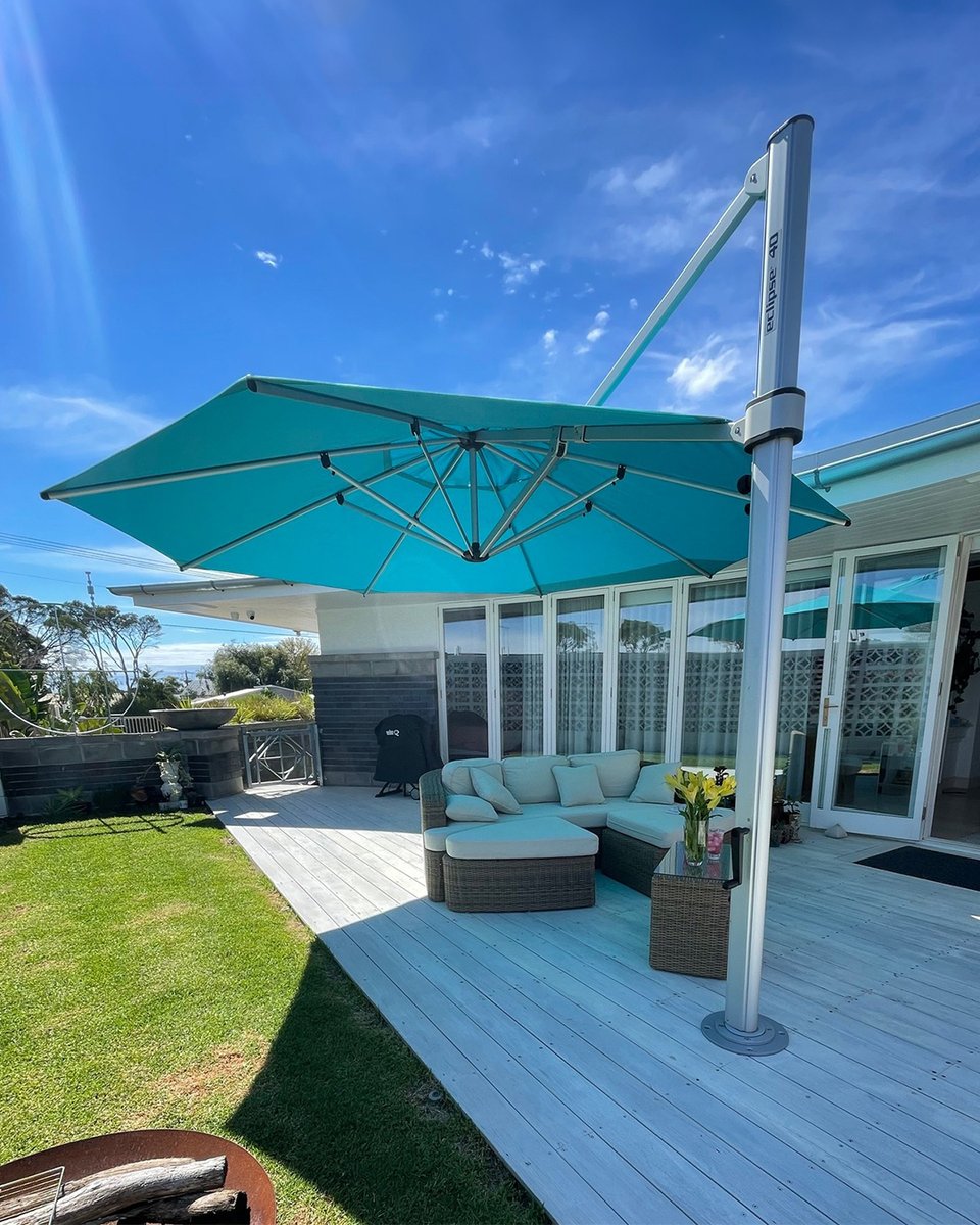 A stylish solution to elevate your outdoor experience and provide adjustable shade.