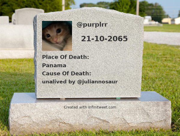 This is how and when I will die infinitytweet.me/time-of-death

⠀