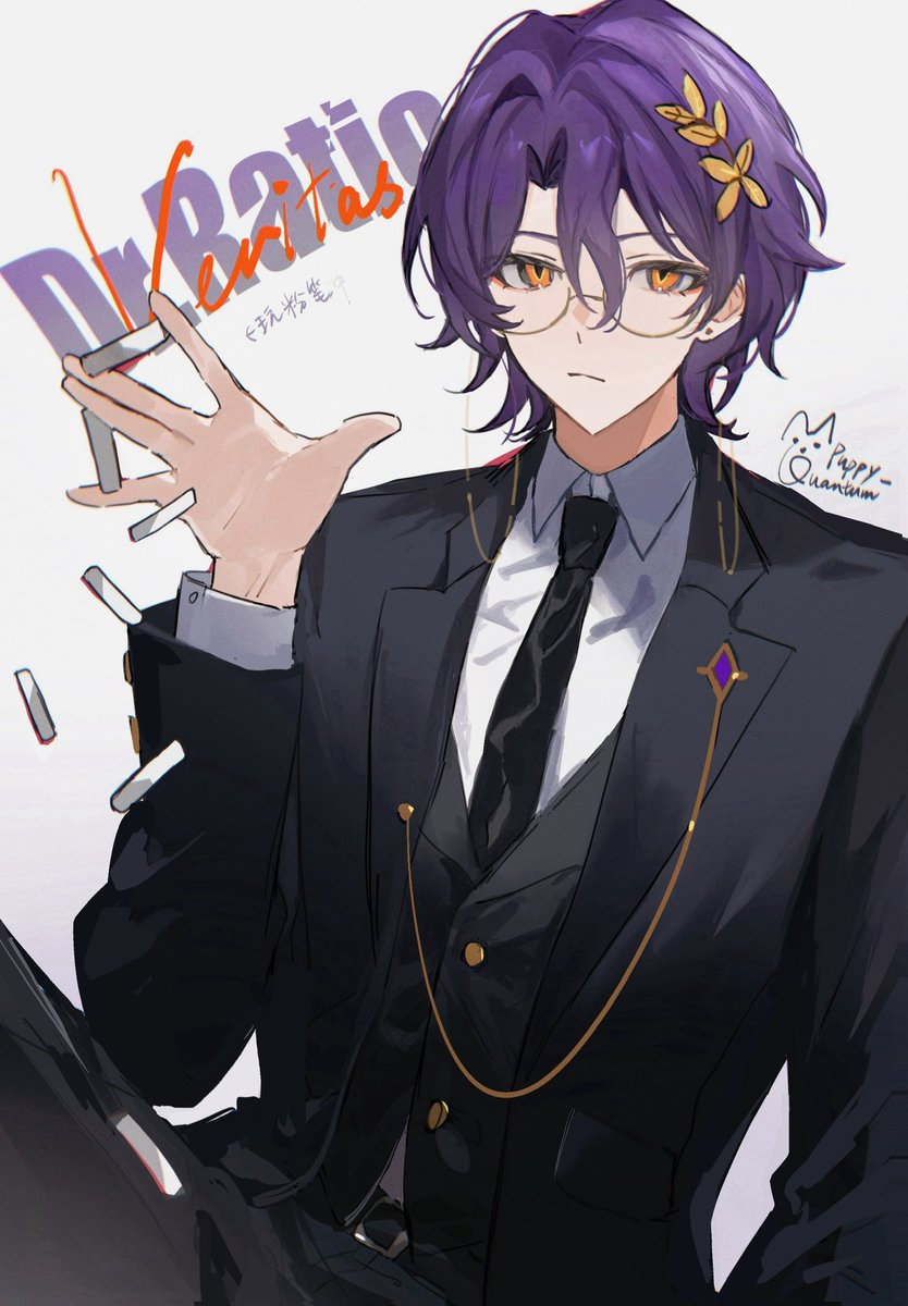 #DrRatio 
#HonkaiStaiRail 
别玩粉笔了教授