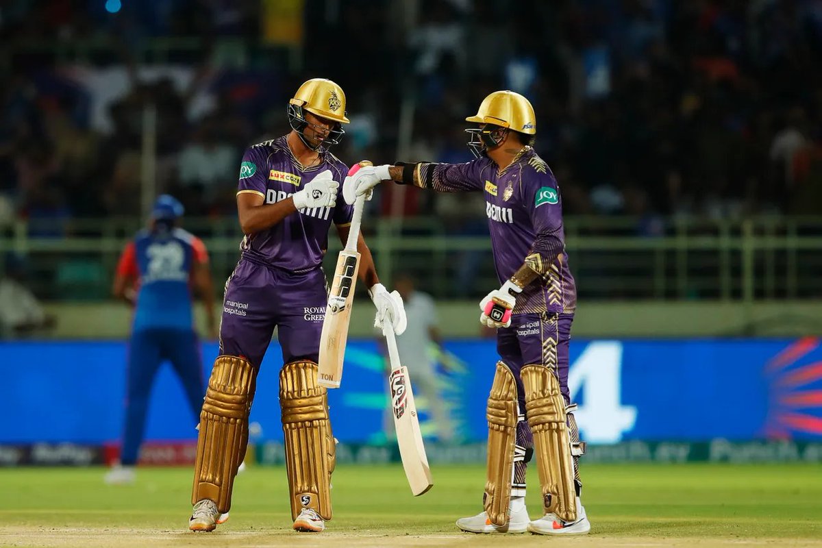 Team with highest strike-rate in IPL 2024 so far - KKR. Team with lowest strike-rate in IPL 2024 so far - RCB. #IPL2024