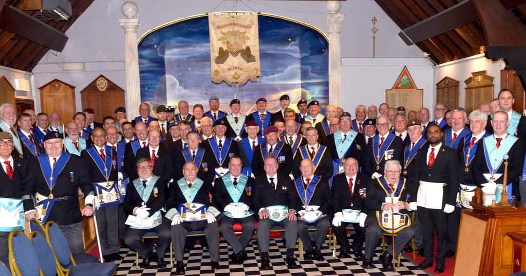Stephen Hugkulstone (@steve_the_mason) on Twitter photo Very much enjoyed my visit to <a href="/militarylodge/">Military Lodge 1422</a> on Friday to hear a fascinating history of the lodge, and a poignant reminder of the great sacrifices our military service personnel make on our behalf. It was a privilege to be part of the meeting and hope to come back soon! Very much enjoyed my visit to <a href="/militarylodge/">Military Lodge 1422</a> on Friday to hear a fascinating history of the lodge, and a poignant reminder of the great sacrifices our military service personnel make on our behalf. It was a privilege to be part of the meeting and hope to come back soon!