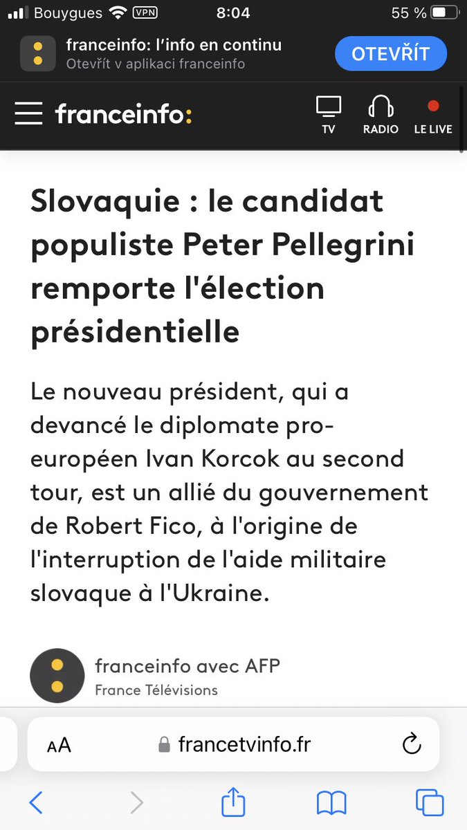MartinBalucha's tweet photo. 🇸🇰 volby ve 🇫🇷 médiích

@franceinfo “Populistický kandidát Peter Pellegrini (PP) vyhrál prezidentské volby”

@lemondefr “PP vyhrál prezidentské volby”

@LaCroix “Slovensko, dezinformační laboratoř v Evropě”

@Euractiv “Liberální demokracie v ohrožení, varuje expert”

@iROZHLAScz https://t.co/tawLMPb3zC