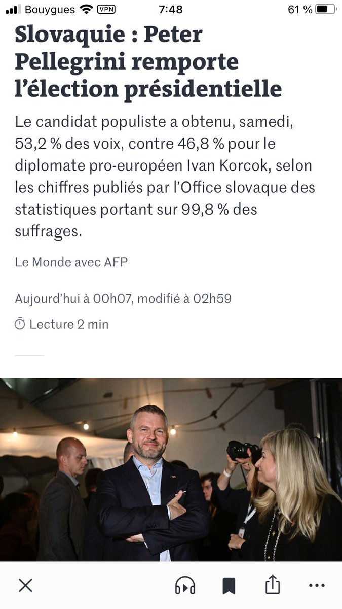 MartinBalucha's tweet photo. 🇸🇰 volby ve 🇫🇷 médiích

@franceinfo “Populistický kandidát Peter Pellegrini (PP) vyhrál prezidentské volby”

@lemondefr “PP vyhrál prezidentské volby”

@LaCroix “Slovensko, dezinformační laboratoř v Evropě”

@Euractiv “Liberální demokracie v ohrožení, varuje expert”

@iROZHLAScz https://t.co/tawLMPb3zC