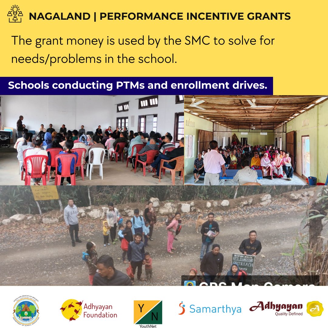 samarthya_org's tweet photo. Incentivizing community engagement practices to enable participation: Performance Incentive Grants (PIG) in Nagaland. Under the World Bank funded NECTAR project in Nagaland, PIG incentivizes community engagement practices. https://t.co/gjDPrcw5Ug