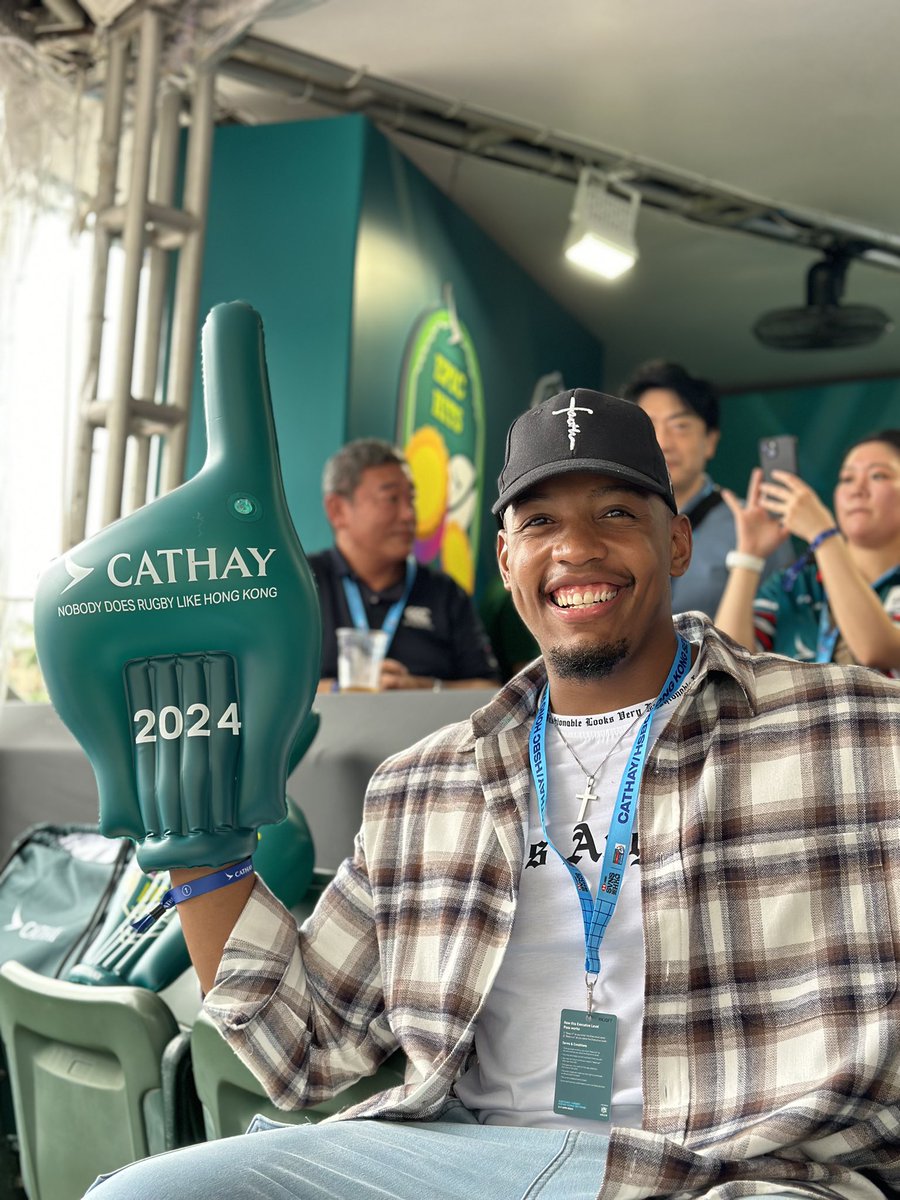 The biggest party in Hong Kong, the HSBC rugby sevens, a wonderful a experience made possible by Cathay Pacific!  

#cathay #cathaypacific #nobodydoesrugbylikehongkong #HK7s