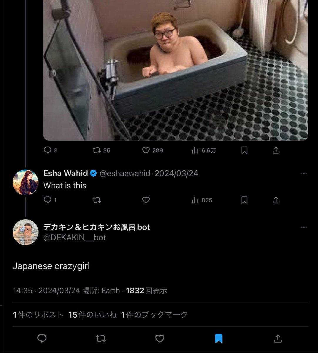 Japanese crazygirl

〜デカキン&ヒカキンお風呂bot〜