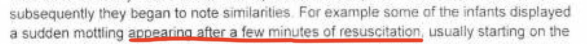 Time and again at trial doctors said the discolouration occured before resuscitation, supporting thesis of injection of air, and yet this is not what they said six years earlier #lucyletby