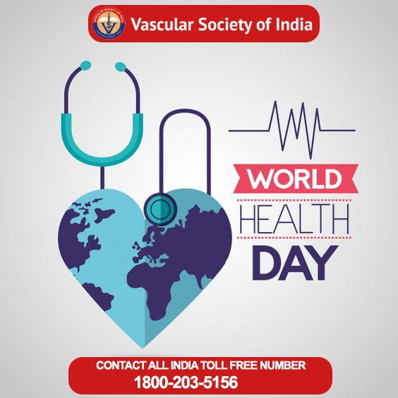On World Health Day, we extends warm wishes to all. Let’s unite in prioritizing health and well-being. Together, through awareness, support, and action, we can create healthier communities and a brighter tomorrow.
#WorldHealthDay #HealthDay #vsi #vascularsocietyofindia