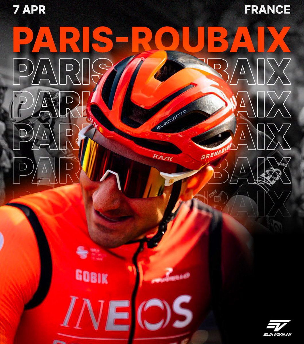 Altro giorno di festa 🍾 è il giorno dell’inferno del nord 🔥 a tutti gli appassionati di ciclismo e non, godetevi lo spettacolo 🤩 @parisroubaix