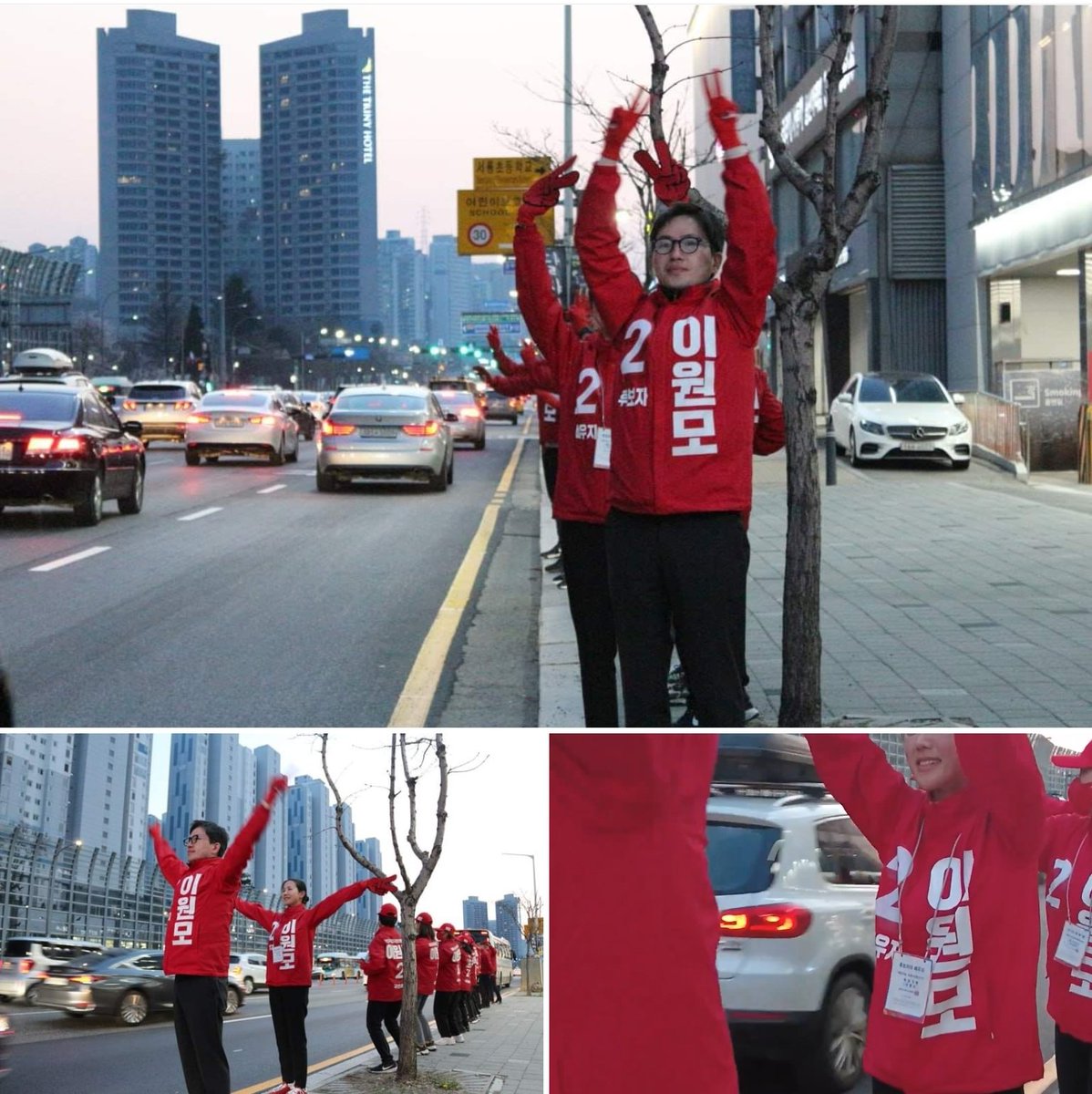 이원모, "여러분의 변함없는 지지, 저희의 가장 큰 힘입니다. 여러분의 한결같은 사랑, 더 열심히 해야 하는 이유입니다. 앞으로 더 열심히, 더욱 진실되게 뛰겠습니다. 보내주신 마음에 보답하고, 보수의 진정한 바람을 이루겠습니다. 지켜봐 주십시오. 그리고, 기적에 동참해 주십시오." #용인갑