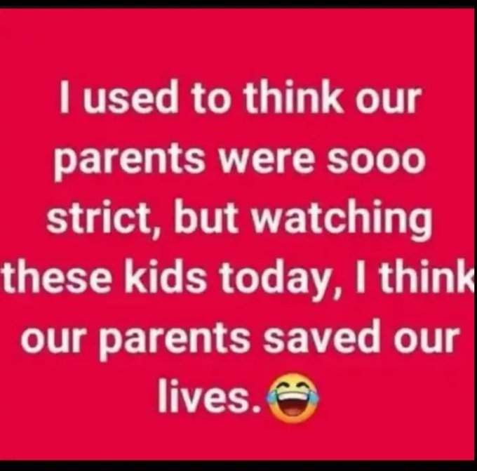 WallStreetMav's tweet photo. Do parents need to be more strict these days? https://t.co/155gKbQoy8