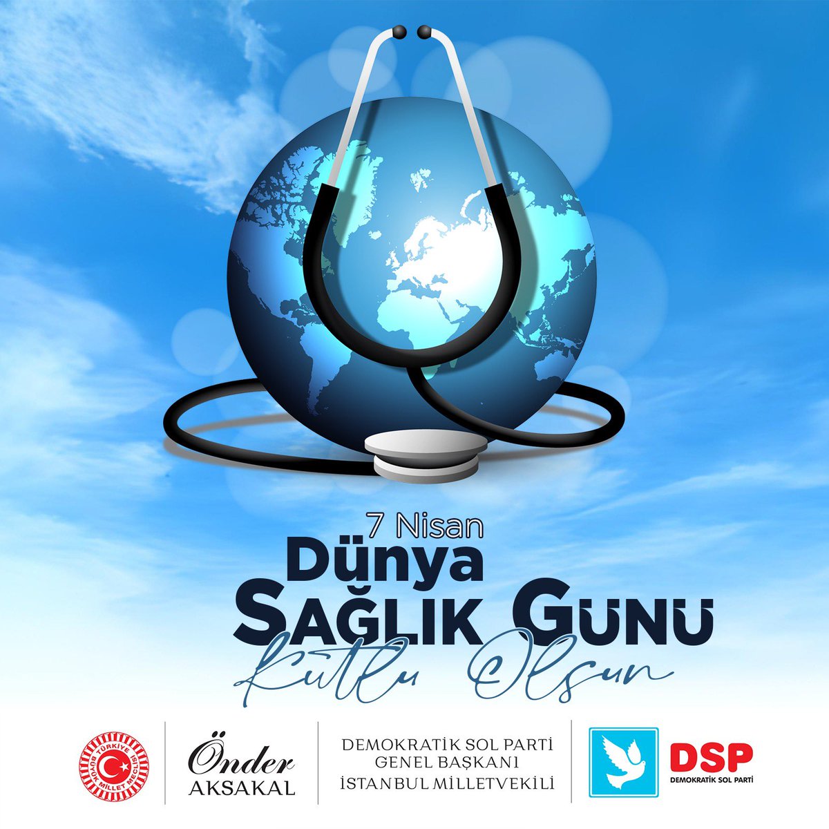 Dünya Sağlık Günü'nde sağlığımıza biraz daha özen gösterelim. Bizler için gecesini gündüzüne katarak özveriyle çalışan tüm sağlık camiamızın #DünyaSağlıkGünü’nü kutluyorum.