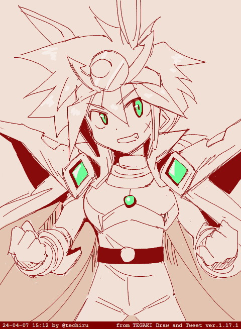 35周年とか見かけたからはじめて描いた 