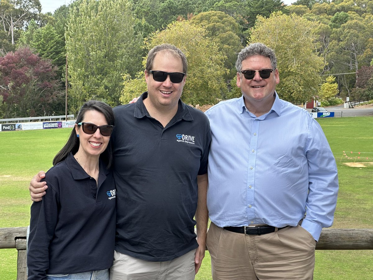 A great day spent with the Drive Against Depression team. Today’s drive through the picturesque Adelaide Hills was a judgement free opportunity for people to connect with others and feel comfortable to talk about what's going on for them. #mentalhealth driveagainstdepression.com.au