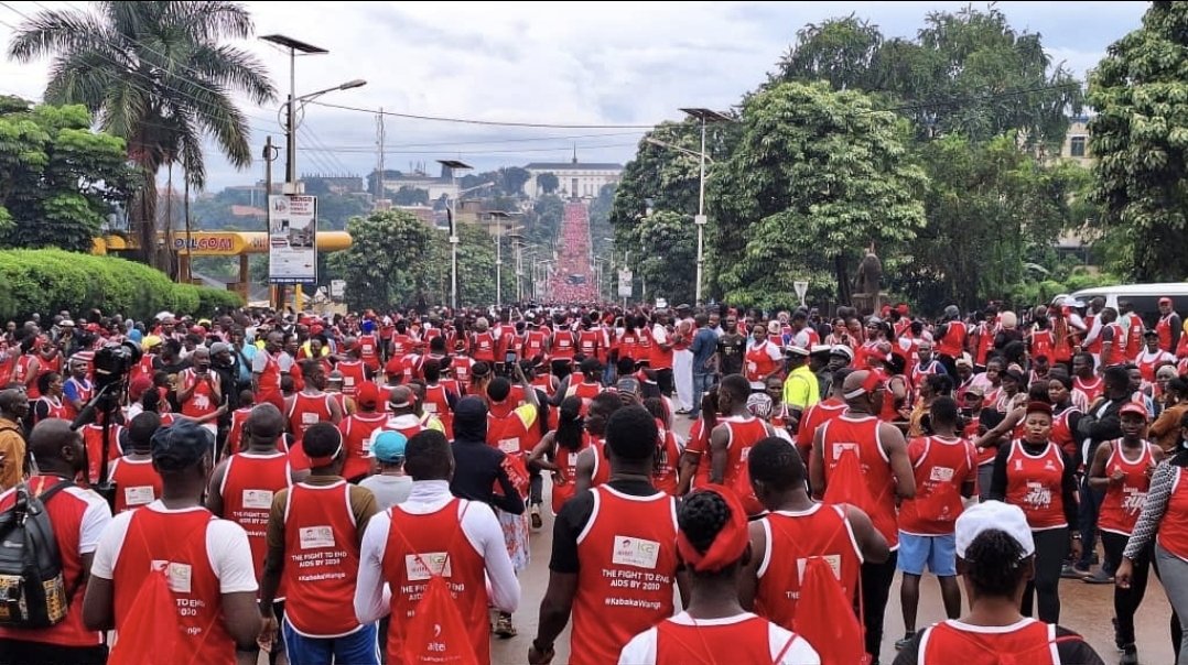 Not even the rain could dumpen the spirit #KabakaBirthdayRun2024