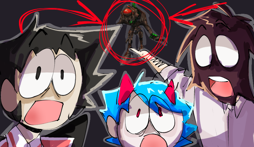 Jak1zz's tweet photo. Ula pamfito,les dejo estos dibujos que hice a la rápida que hasta yo me sorpendí de haberlos terminado wtf

En fin,son un amor los 3 @pafoparasito @Silentium00 @PandyMint #pelusastream #sansti #mintylive https://t.co/9ojMi85skF